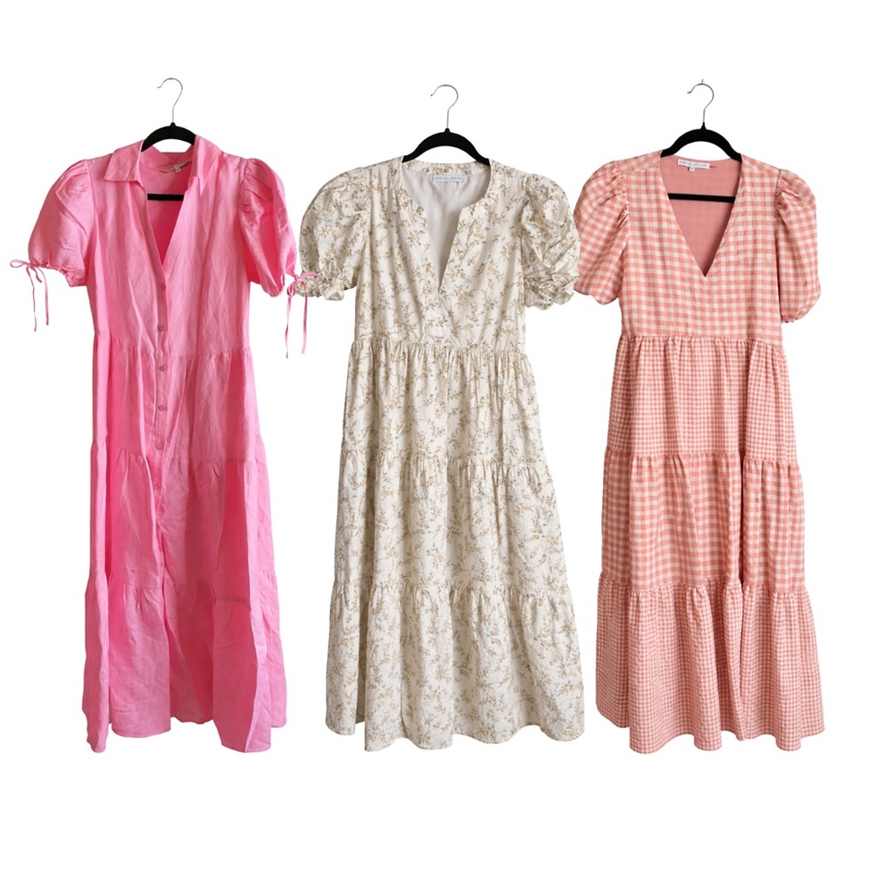 Lot of 3 English Factory Midi Dresses